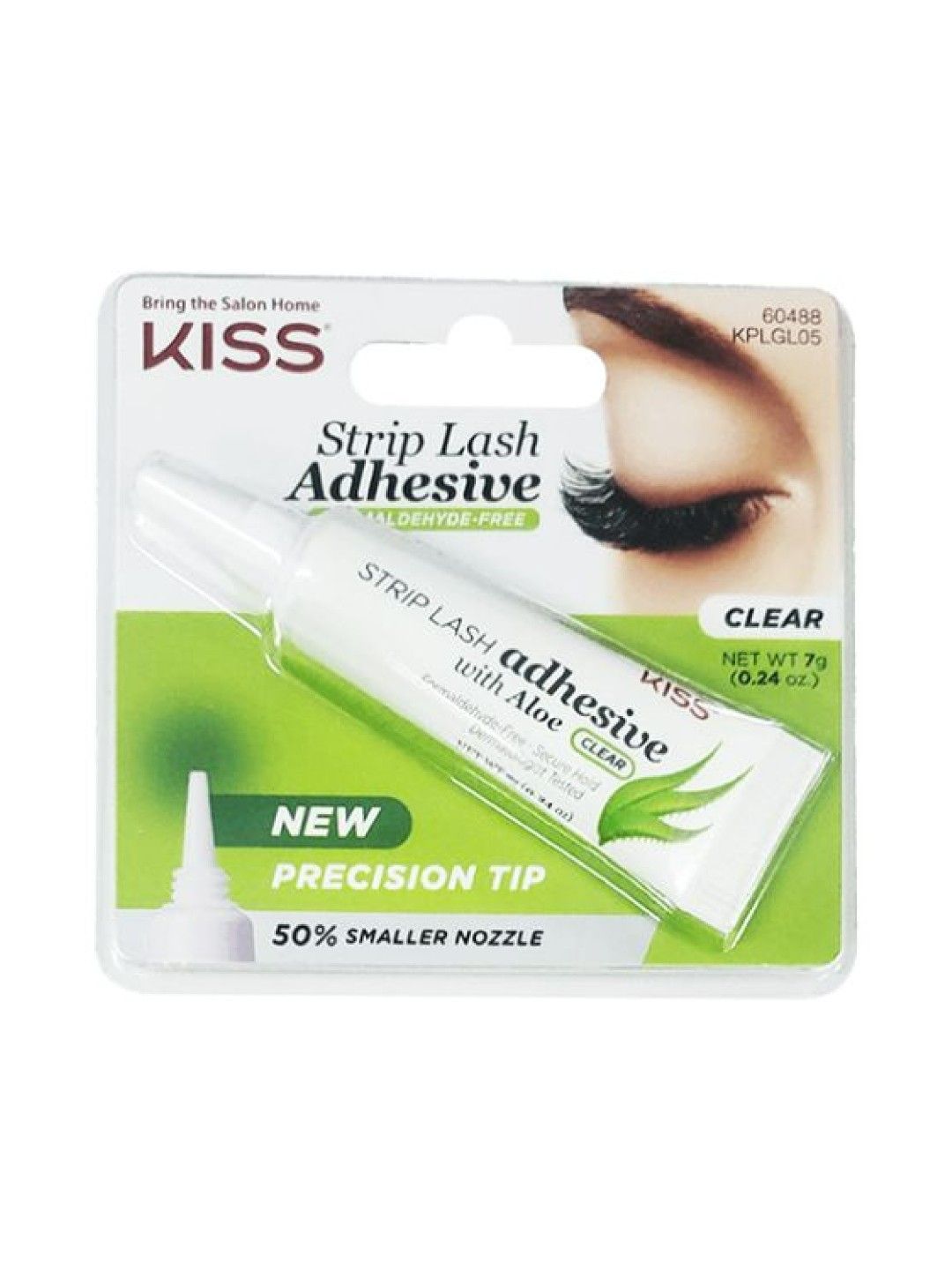 Kiss NY Strip Lash Adhesive With Aloe 7G Clear edamama
